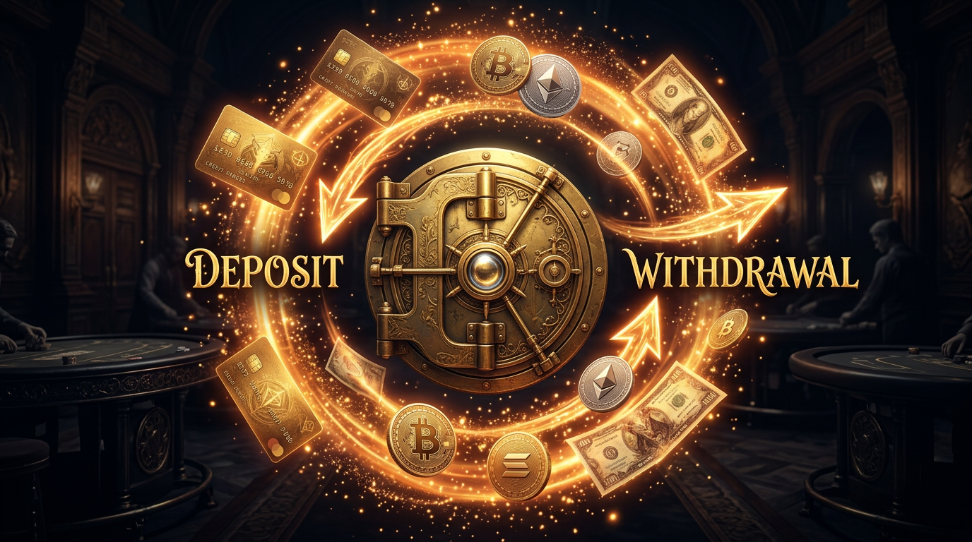 Методы депозита и вывода средств в 7K Casino